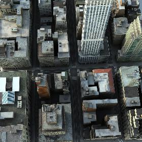 Manhattan District 01 Low Poly